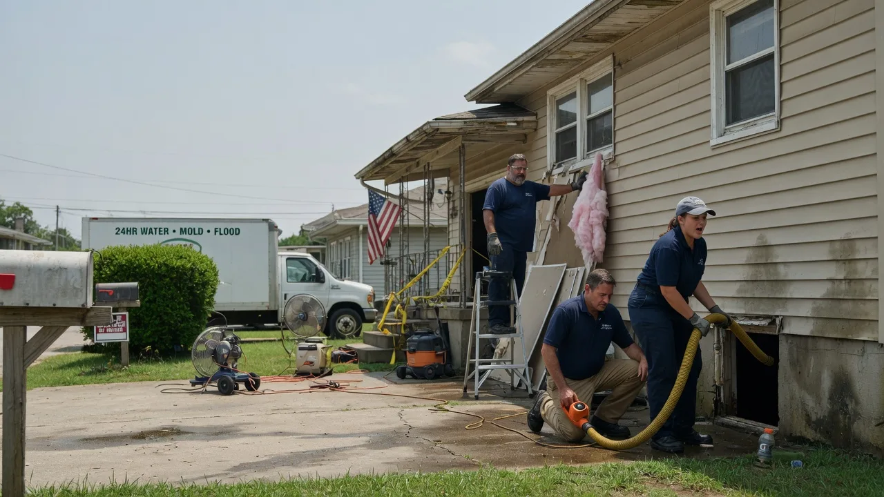 Water Damage Repair in Dodson, TX near me